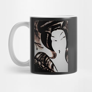 BRONZE GEISHA ,,,,,,House of Harlequin Mug